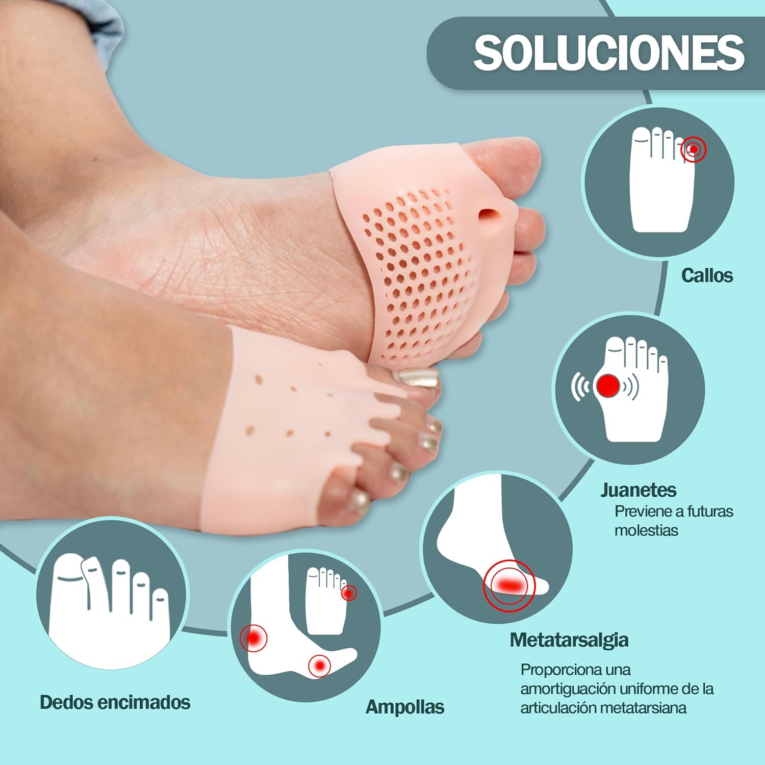 OrthoPad™ - Alivia el dolor causado por juanetes y dedos torcidos