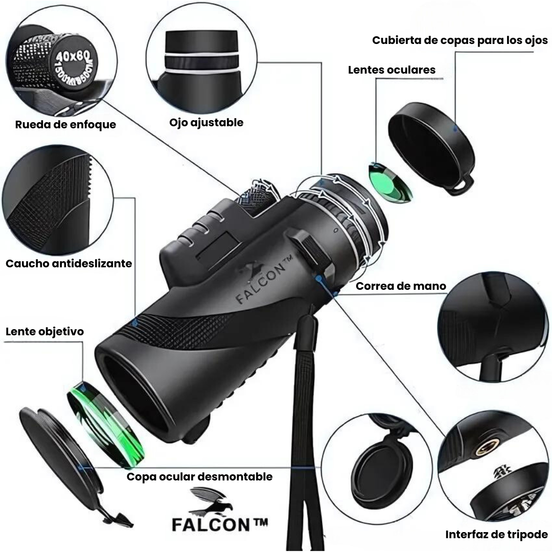 TELESCOPIO SUPER POTENTE FALCON™