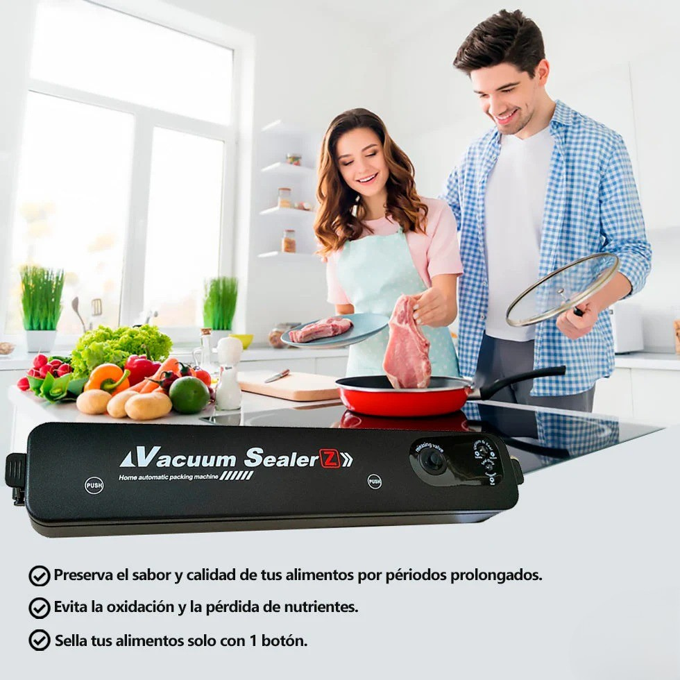 Sealer Z™ Selladora de Alimentos al Vacío  - [PROMOCIÓN DISPONIBLE SOLO HOY]