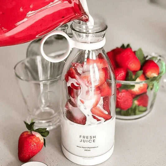 Fresh Juice™ Mini Licuadora de Vaso Portatil Blanco - [PROMOCIÓN DISPONIBLE SOLO HOY]