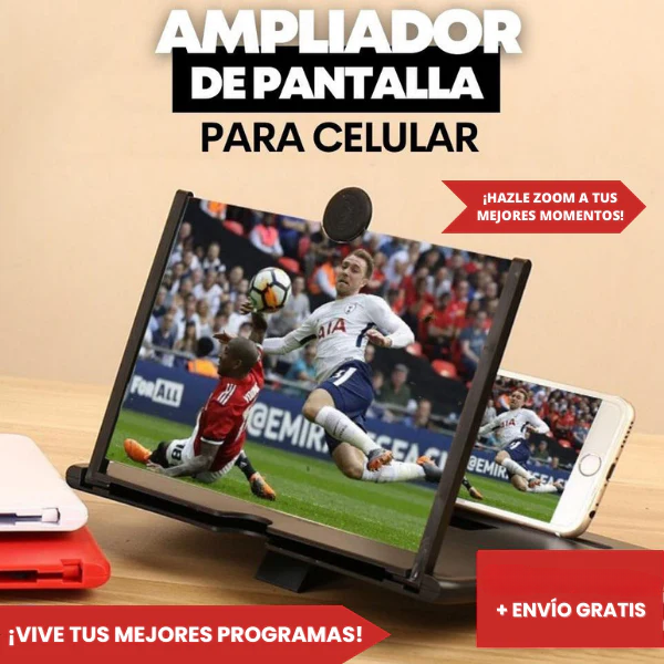 AMPLIADOR DE PANTALLA TIPO LUPA PARA CELULAR - [PROMOCIÓN DISPONIBLE SOLO HOY] 